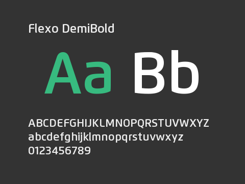 Flexo DemiBold