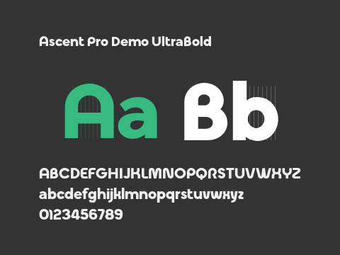 Ascent Pro Demo UltraBold