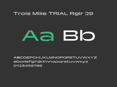 Trois Mille TRIAL Rglr 29