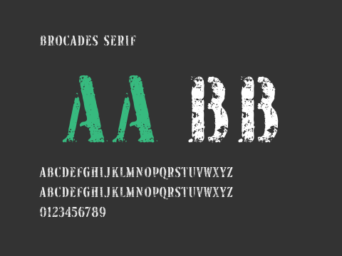 Brocades Serif