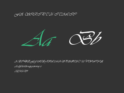 FZ SCRIPT 26 ITALIC