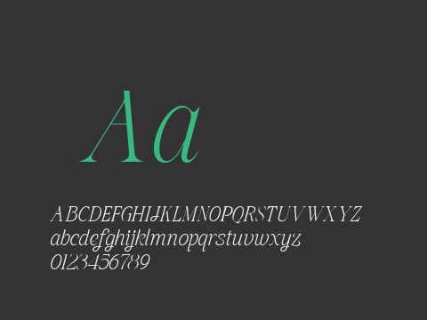 Belaynue Italic