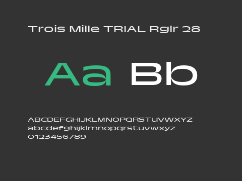 Trois Mille TRIAL Rglr 28