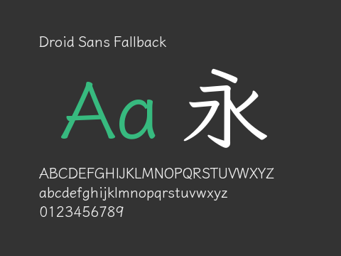 Droid Sans Fallback