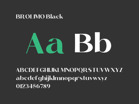 BROLIMO Black