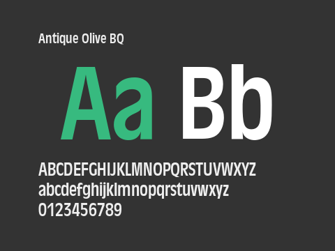 Antique Olive BQ