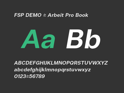 FSP DEMO - Arbeit Pro Book