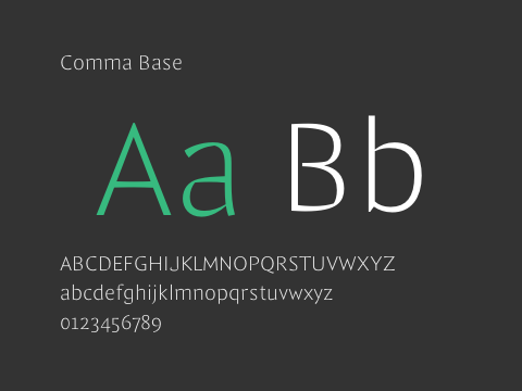 Comma Base