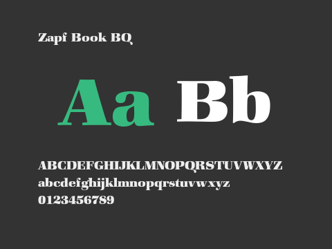 Zapf Book BQ