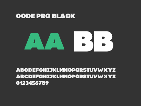 Code Pro Black