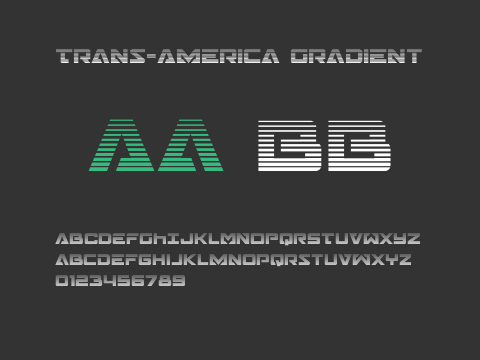 Trans-America Gradient