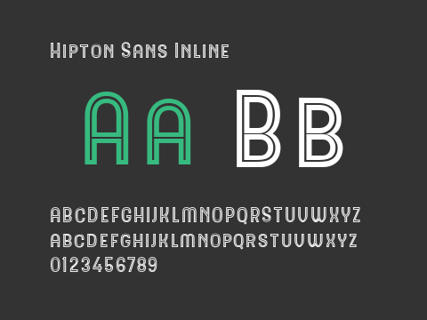 Hipton Sans Inline