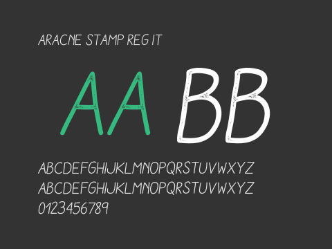 Aracne Stamp Reg It