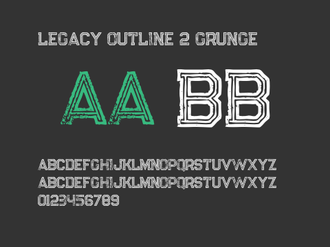 Legacy Outline 2 Grunge