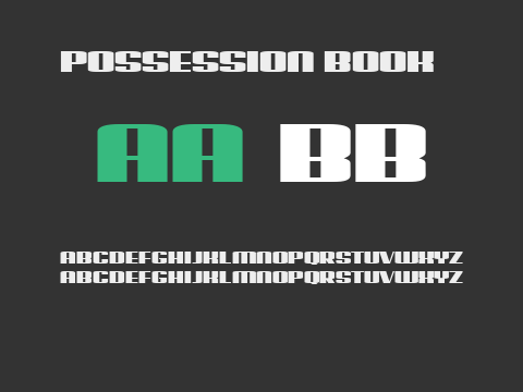 Possession Book