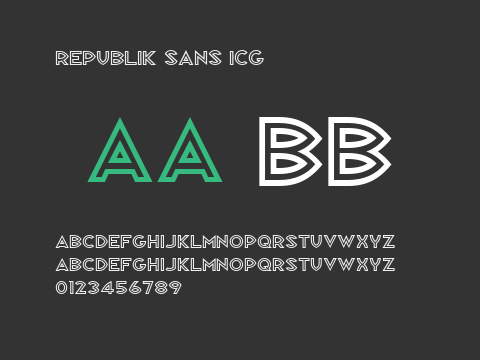 Republik Sans ICG