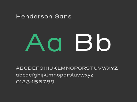 Henderson Sans