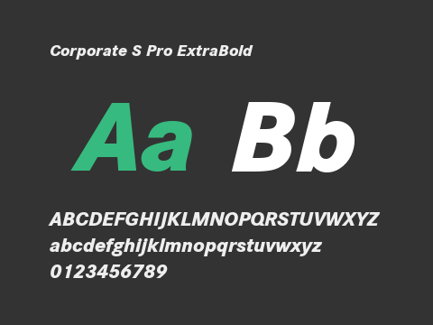 Corporate S Pro ExtraBold