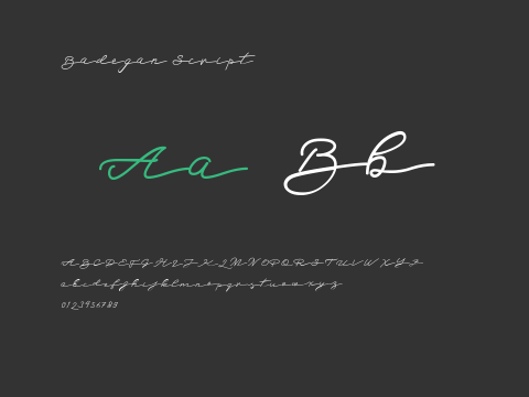 Badegan Script