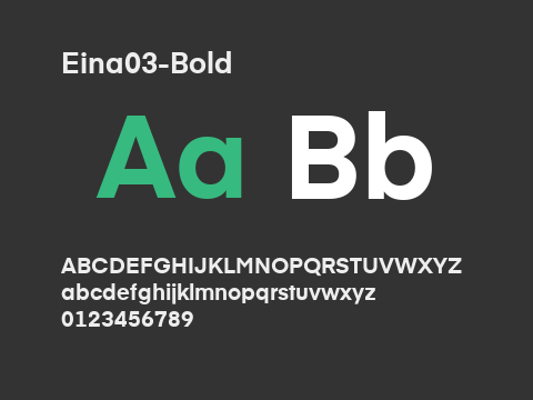 Eina03-Bold