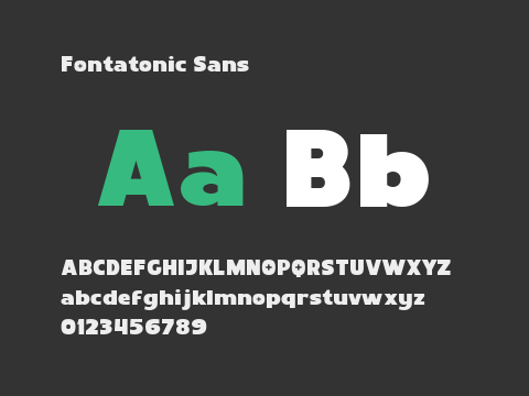 Fontatonic Sans