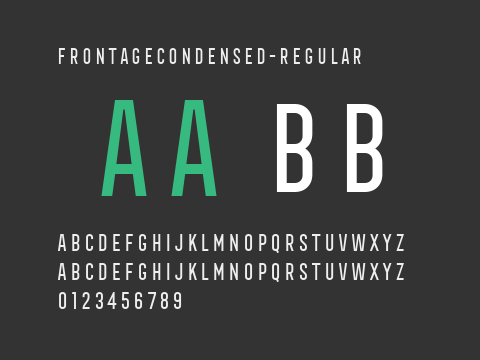 FrontageCondensed-Regular