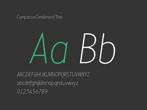 Compasso Condensed Thin