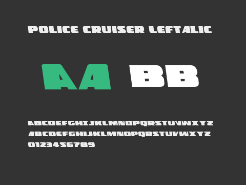 Police Cruiser Leftalic