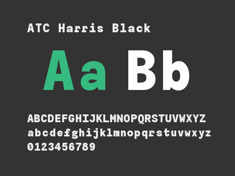 ATC Harris Black