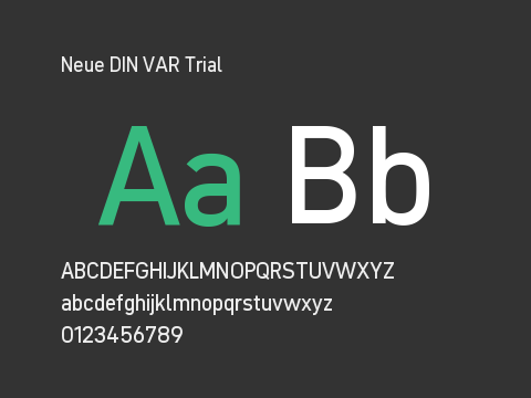 Neue DIN VAR Trial