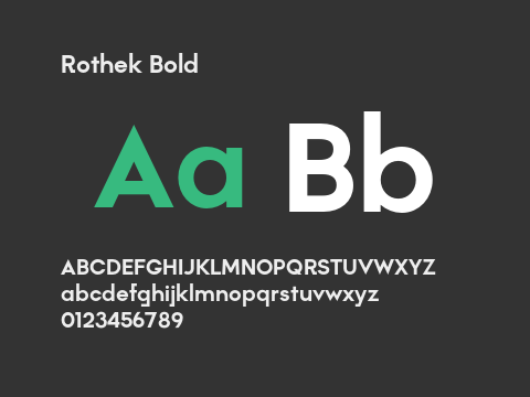 Rothek Bold