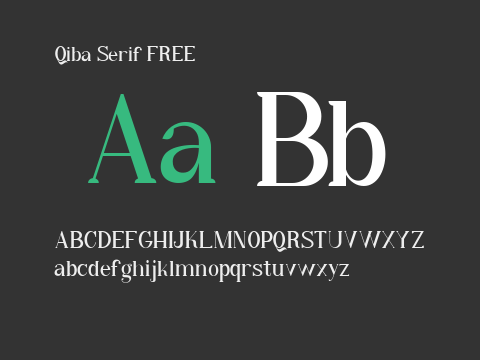 Qiba Serif FREE