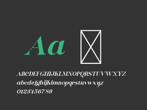 Buche Semibold Italic