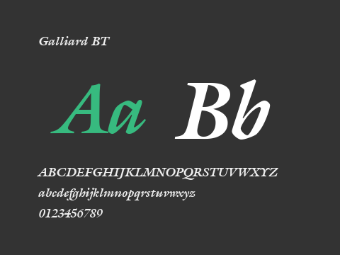 Galliard BT