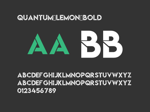 Quantum Lemon Bold