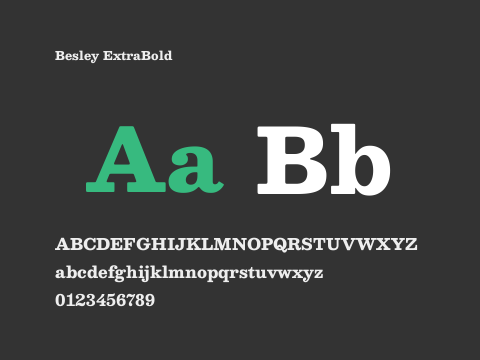 Besley ExtraBold