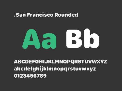 .San Francisco Rounded