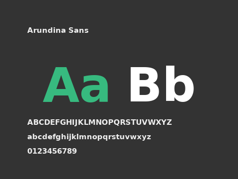 Arundina Sans