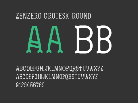 Zenzero Grotesk Round