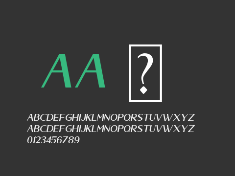 Abenda Bold Italic