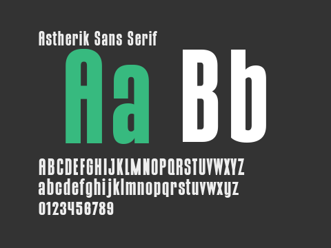 Astherik Sans Serif