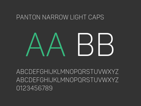 Panton Narrow Light Caps