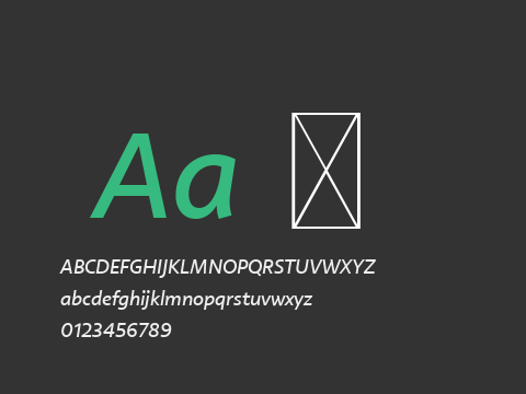 Rosales Regular Italic