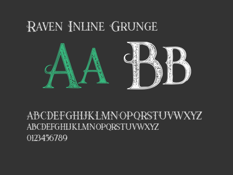 Raven Inline Grunge