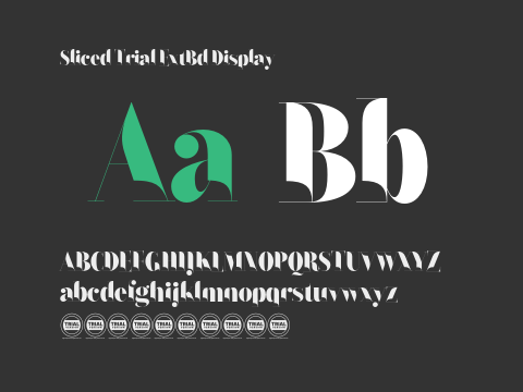 Sliced Trial ExtBd Display
