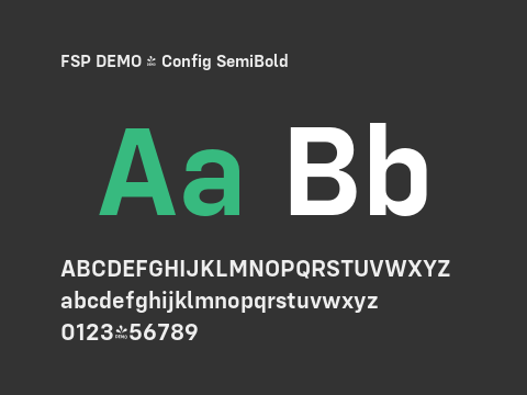 FSP DEMO - Config SemiBold