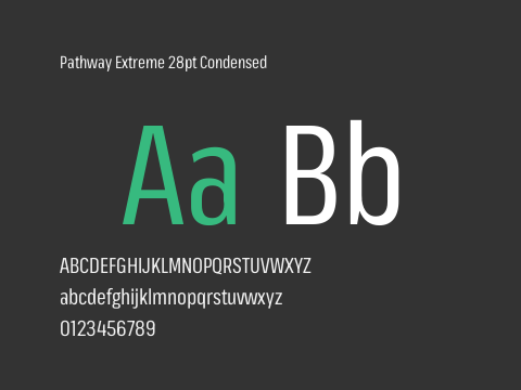 Pathway Extreme 28pt Condensed