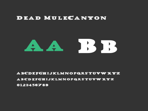 Dead MuleCanyon