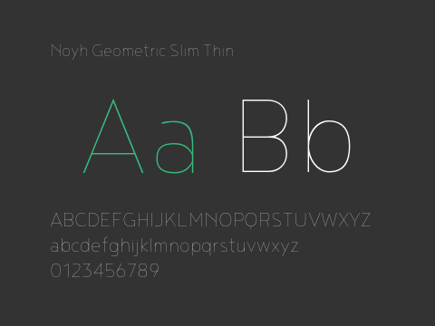 Noyh Geometric Slim Thin