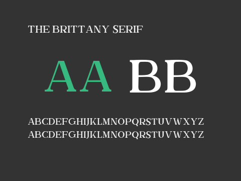 The Brittany Serif